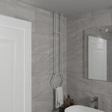 Hexagonal Ceiling Towel Rack from VITAHOME DESIGN LLC