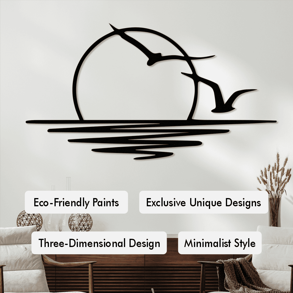 Sunrise Wall Art from VITAHOME DESIGN LLC