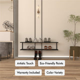 2 Tier Metal Shoe Storage from VITAHOME DESIGN LLC