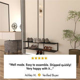 2 Tier Metal Shoe Storage from VITAHOME DESIGN LLC