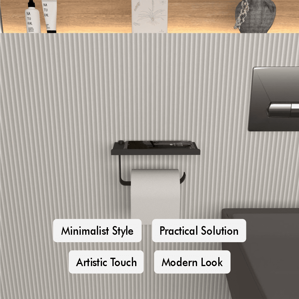 Toilet Paper And Mobile Phone Holder from VITAHOME DESIGN LLC