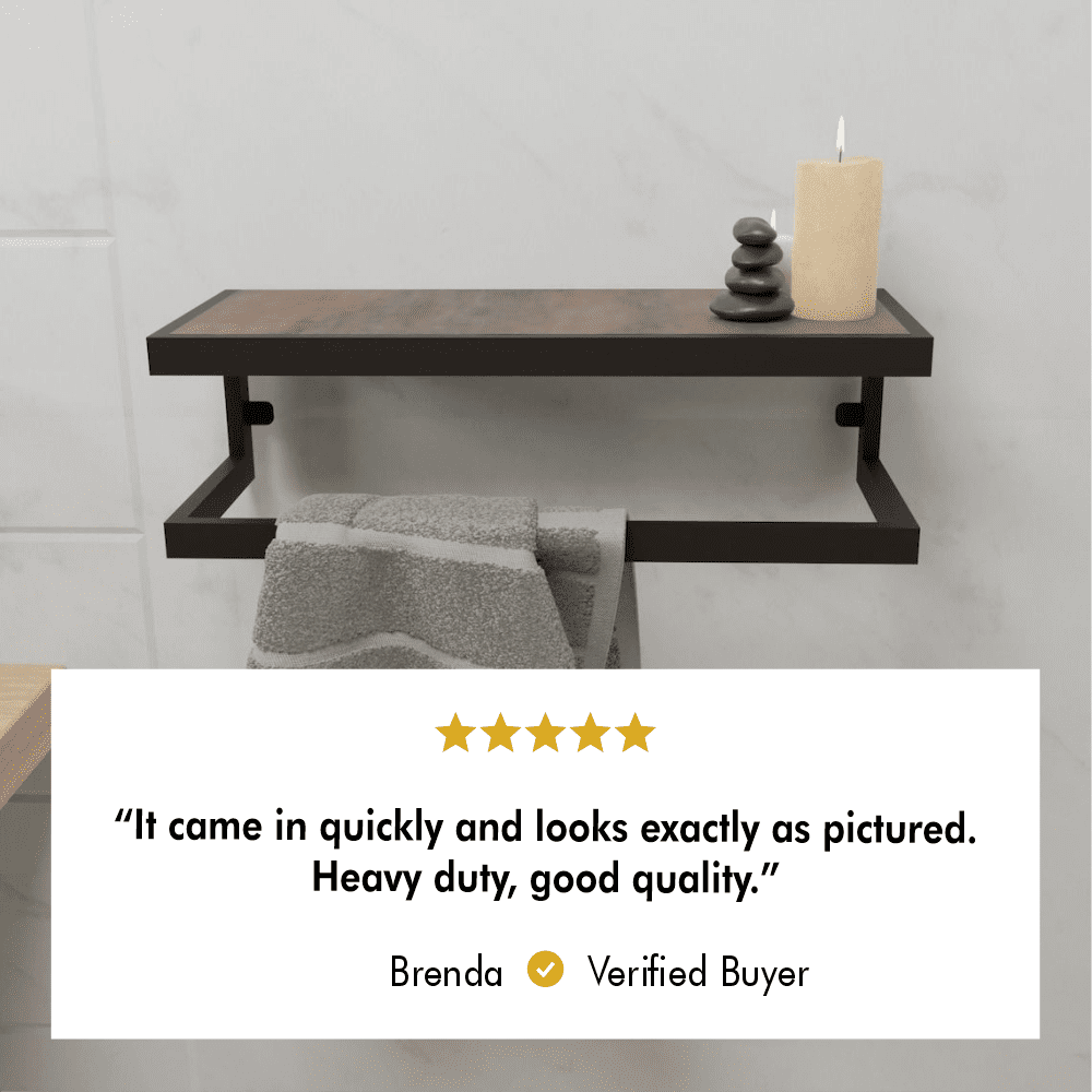 Modern Wall Mounted Towel Holder from VITAHOME DESIGN LLC