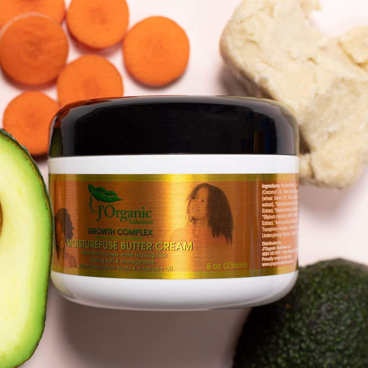 MoistureFuse Butter Cream  Hair moisturizer from J’Organic solutions