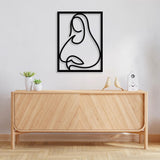 Mona Lisa Metal Wall Art from VITAHOME DESIGN LLC