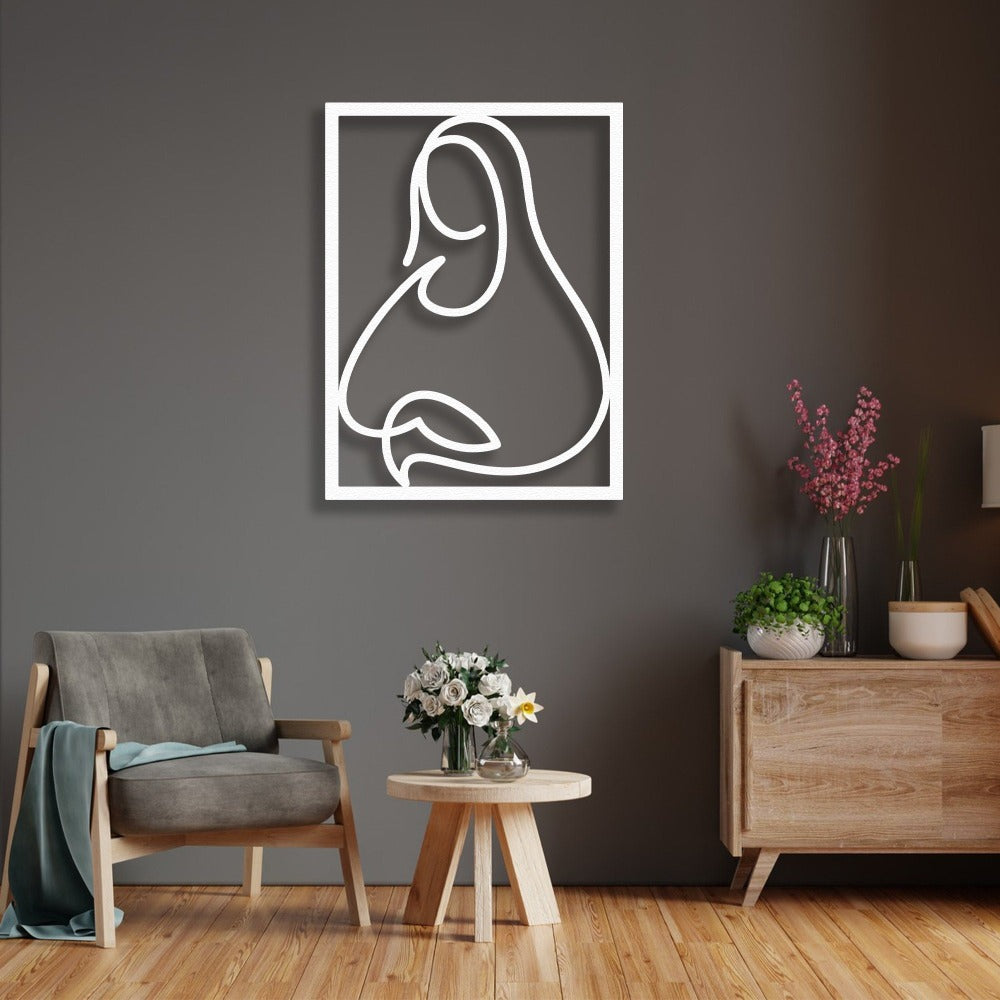 Mona Lisa Metal Wall Art from VITAHOME DESIGN LLC