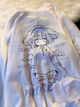 Monday Sad Anime Girl Tee From Kawaii Stop