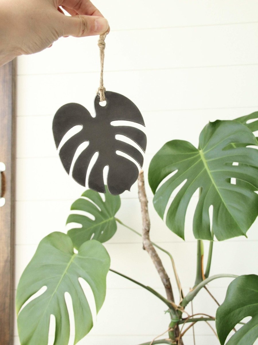 Monstera Leaf Christmas Tree Ornament From Jubilee Trading Company