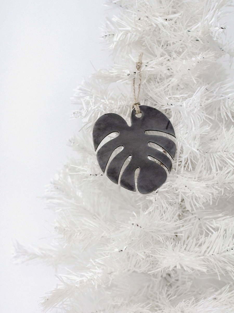 Monstera Leaf Christmas Tree Ornament From Jubilee Trading Company