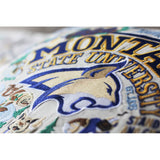 Montana State University Collegiate Embroidered Pillow by CatStudio from Quirks!