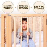 Full Montessori Floor Bed Frame for Toddlers with Fence from Goodevas