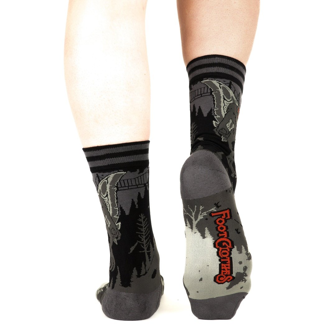 Mothman Crew Socks from FootClothes