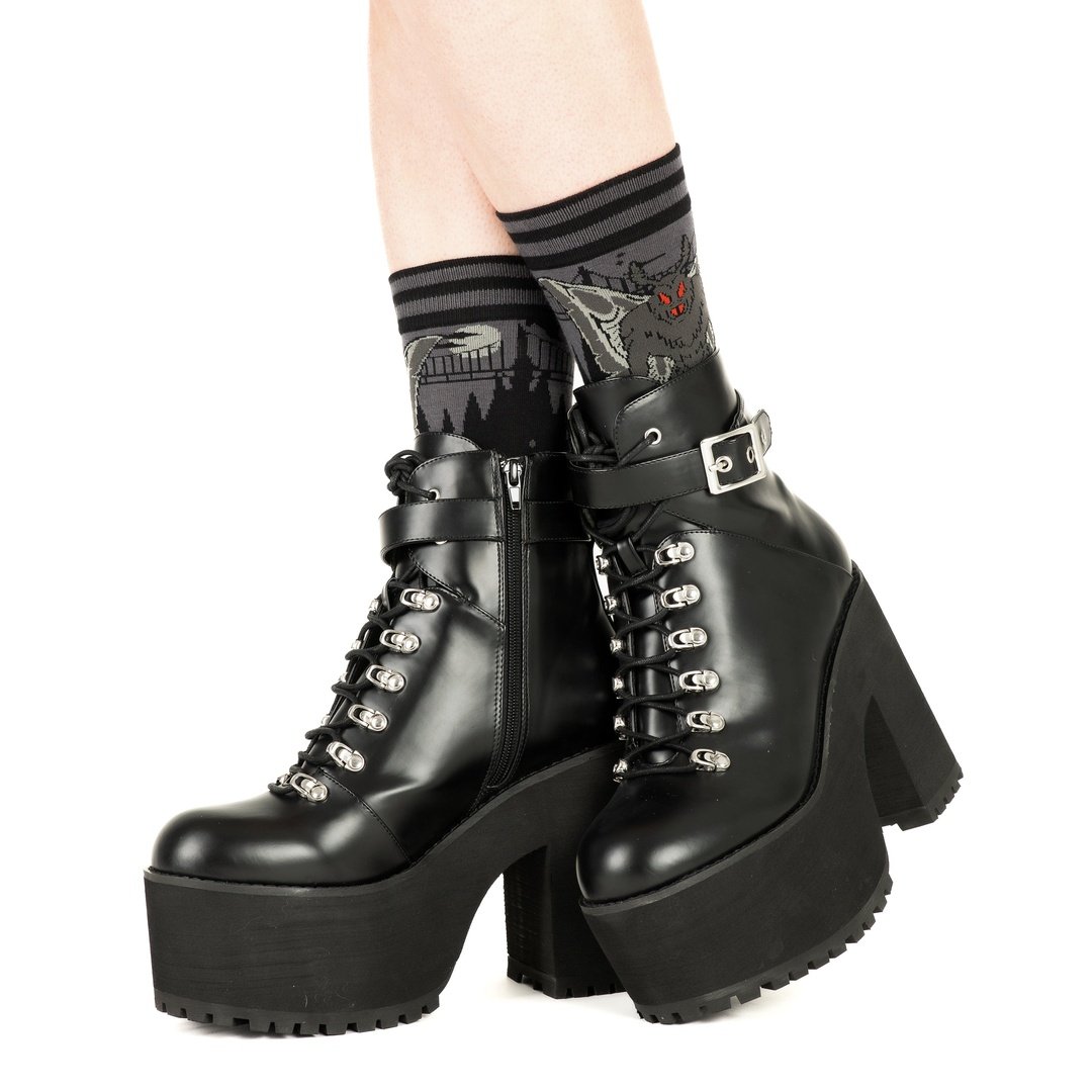 Mothman Crew Socks from FootClothes