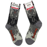 Mothman Crew Socks from FootClothes