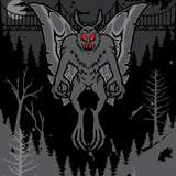 Mothman Crew Socks from FootClothes