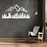 Mountain and Forest Metal Wall Decor from VITAHOME DESIGN LLC