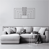 Mountain Metal Wall Art from VITAHOME DESIGN LLC