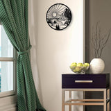 DUOOLN Mountain Scene Metal Wall Art from VITAHOME DESIGN LLC