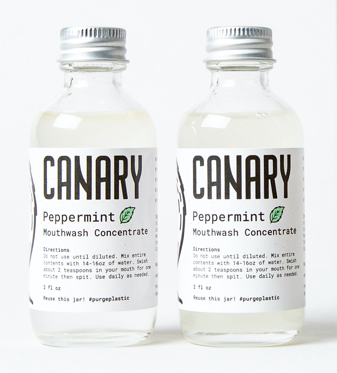 Peppermint Mouthwash Concentrate from Canary