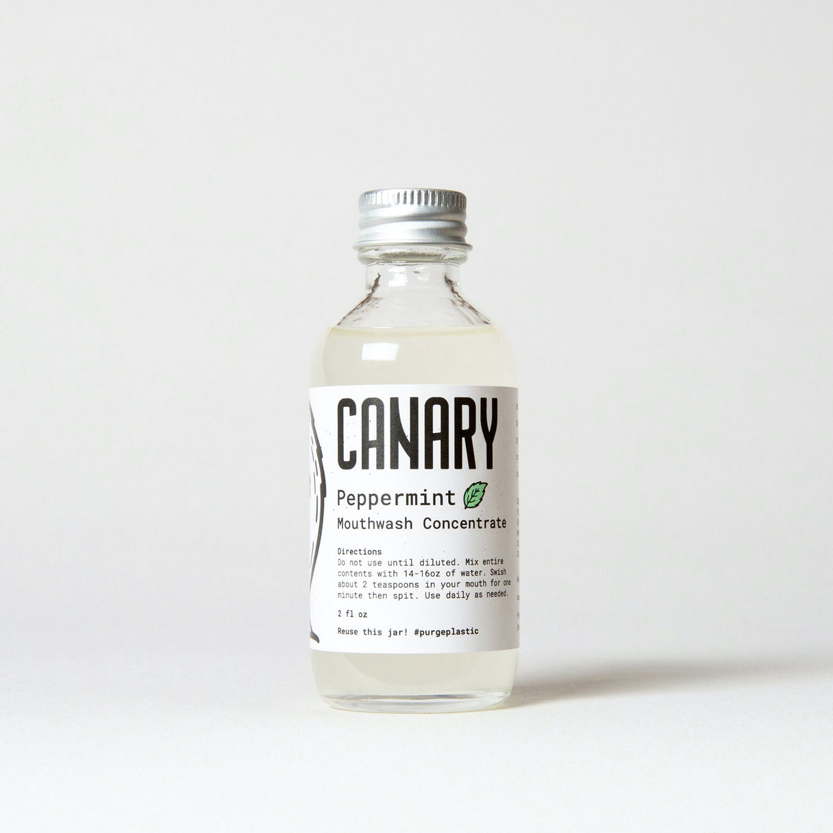 Peppermint Mouthwash Concentrate from Canary