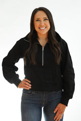 Oversized Three Zip Breastfeeding Sweatshirt From Movemama
