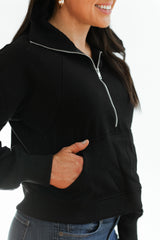 Oversized Three Zip Breastfeeding Sweatshirt From Movemama