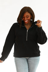 Oversized Three Zip Breastfeeding Sweatshirt From Movemama