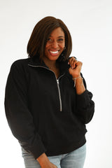 Oversized Three Zip Breastfeeding Sweatshirt From Movemama