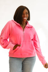 Oversized Three Zip Breastfeeding Sweatshirt From Movemama