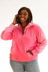 Oversized Three Zip Breastfeeding Sweatshirt From Movemama