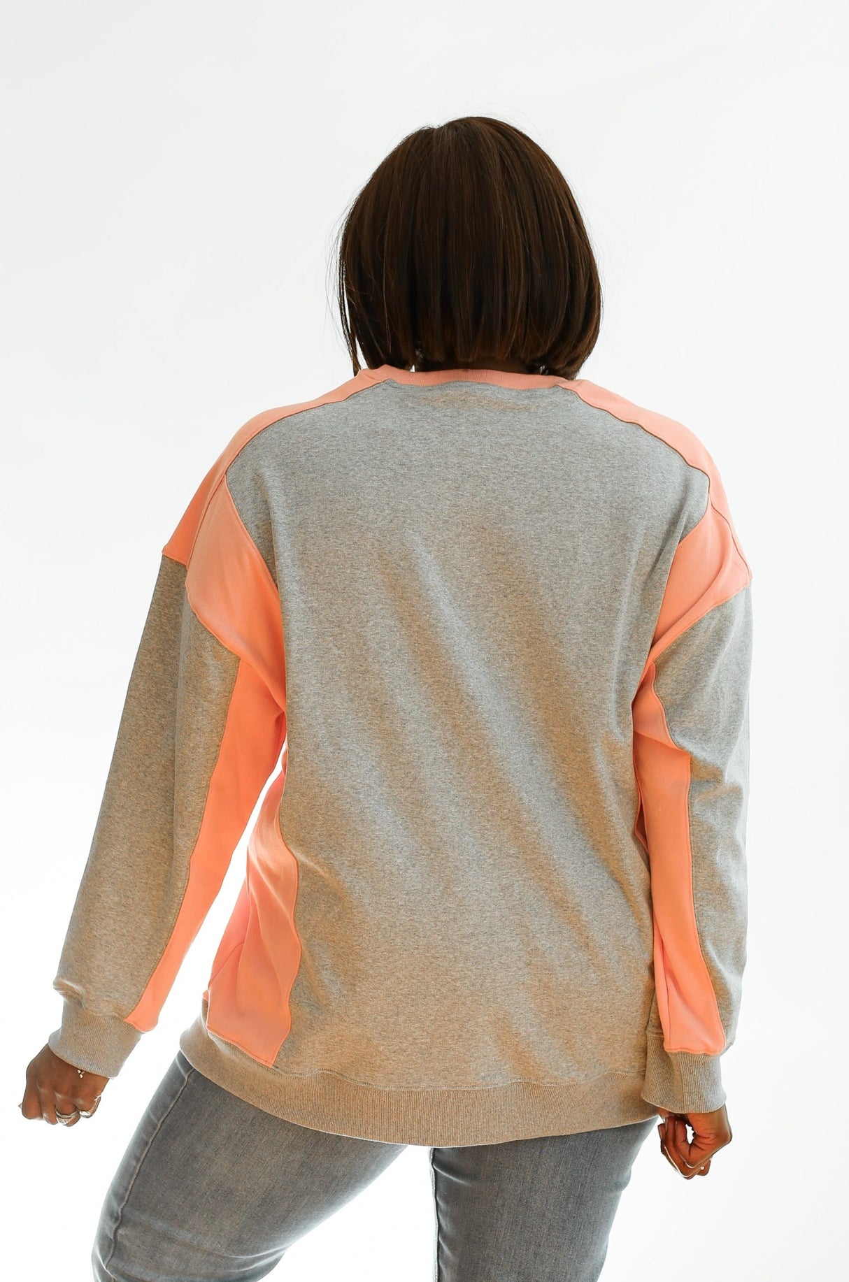 Colorblock Nursing Lightweight Sweatshirt From Movemama