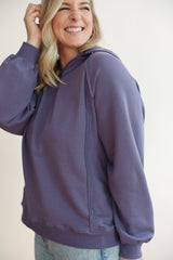 Big Hug Vertical Zip Breastfeeding Hoodie from Movemama