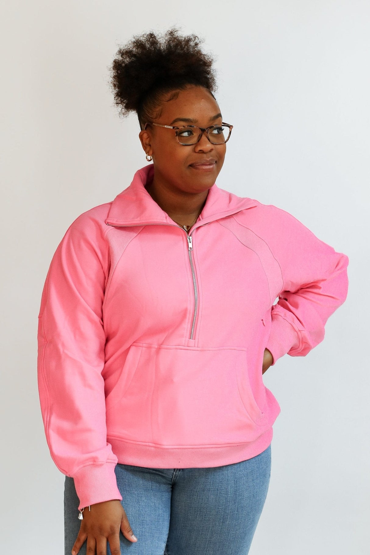 Oversized Three Zip Breastfeeding Sweatshirt From Movemama