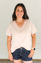 V-Neck Full Zip Breastfeeding Tee From Movemama