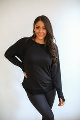 Free Flowing Long Sleeve Nursing Top From Movemama