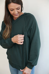 Big Hug Vertical Zip Breastfeeding Hoodie from Movemama