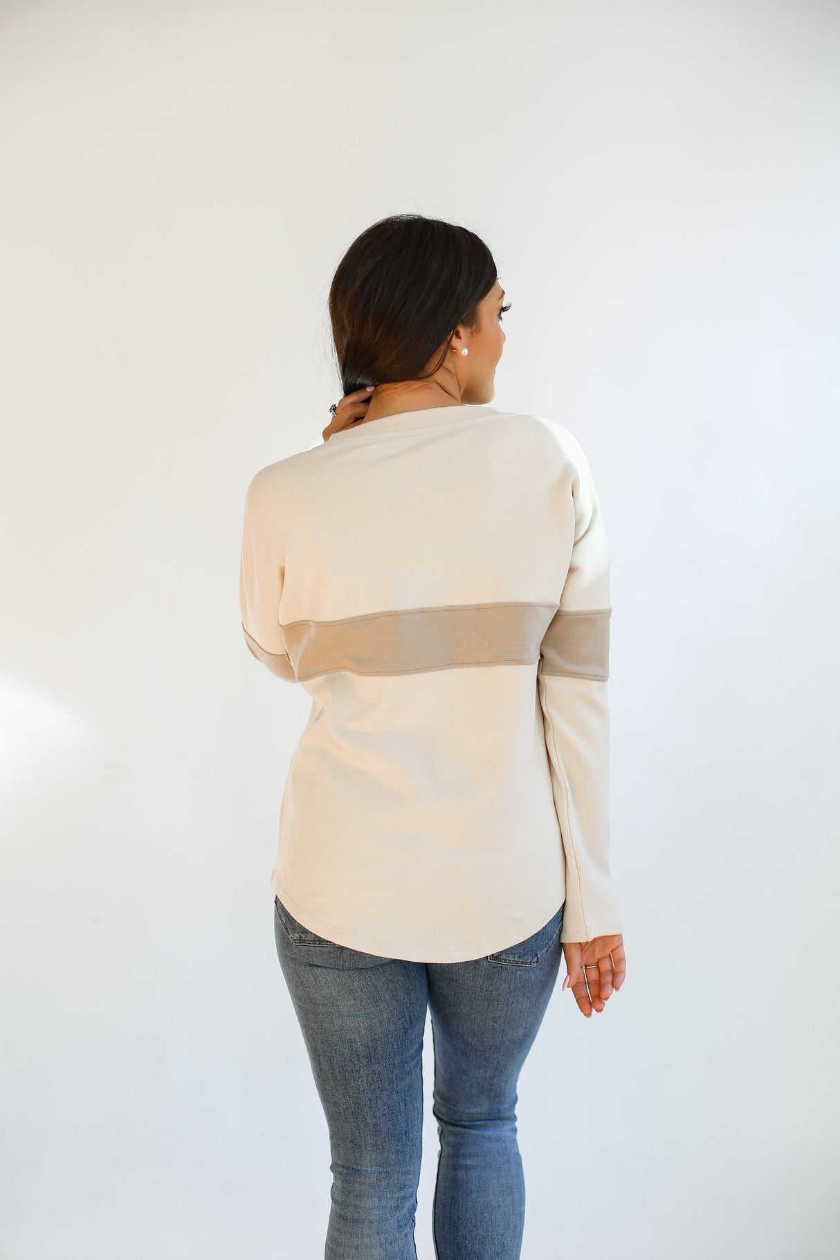 Varsity Dual Zip Breastfeeding Long Sleeve From Movemama