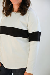 Varsity Dual Zip Breastfeeding Long Sleeve From Movemama