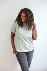 Full Zip Breastfeeding Tee From Movemama