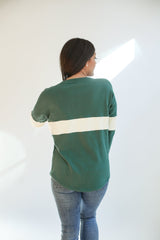 Varsity Dual Zip Breastfeeding Long Sleeve From Movemama
