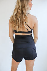 Maternity Athletic Shorts - Black From Movemama