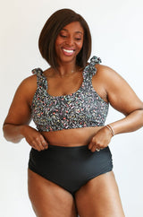 Tie Shoulder Breastfeeding Bikini Swimsuit Top From Movemama