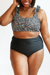 Full Coverage High Waist Bikini Bottoms From Movemama