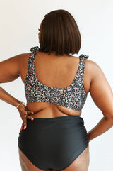 Tie Shoulder Breastfeeding Bikini Swimsuit Top From Movemama