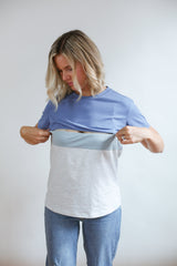 Full Zip Breastfeeding Tee From Movemama