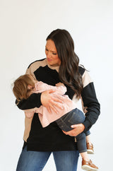 Colorblock Nursing Lightweight Sweatshirt From Movemama