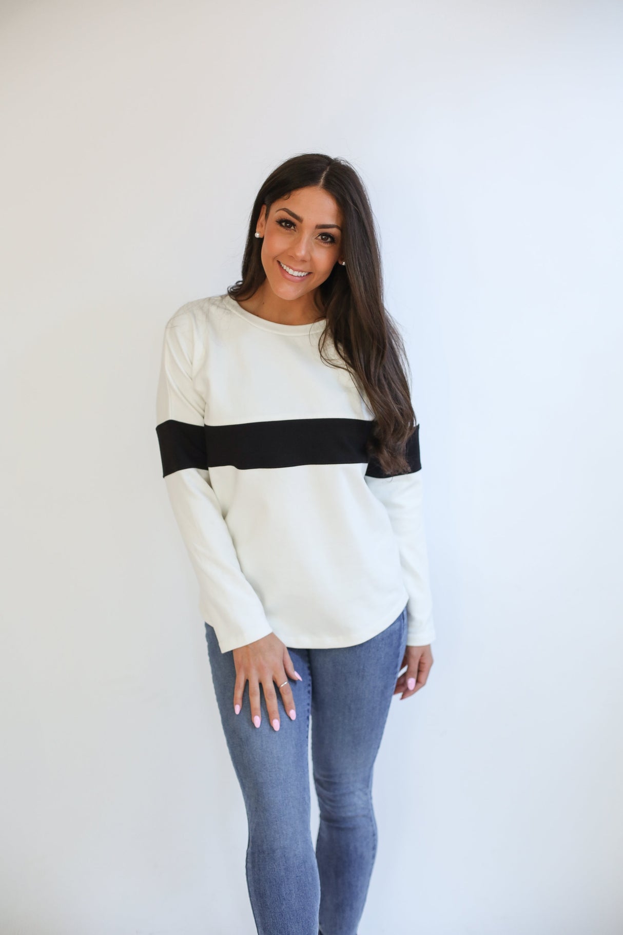 Varsity Dual Zip Breastfeeding Long Sleeve From Movemama