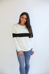 Varsity Dual Zip Breastfeeding Long Sleeve From Movemama