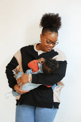 Colorblock Nursing Lightweight Sweatshirt From Movemama