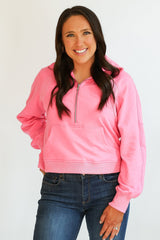 Oversized Three Zip Breastfeeding Sweatshirt From Movemama