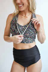 Full Coverage High Waist Bikini Bottoms From Movemama